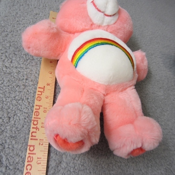 2003 TCFC Care bear 12'' Cheer Bear Talking Plush Rainbow Pink;She Talks,Vintage - Picture 11 of 11